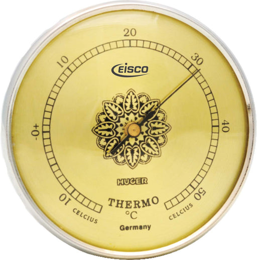 6” Brass Dial Thermo Hygrometer - Thermco Products