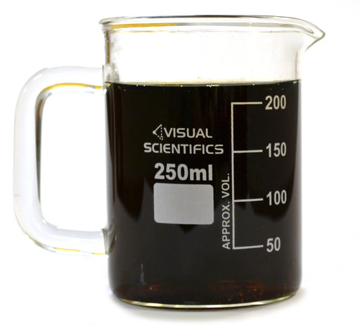 Glass Erlenmeyer Conical Flask Mug, 500 mL, 16.9 oz (#BKM500EF