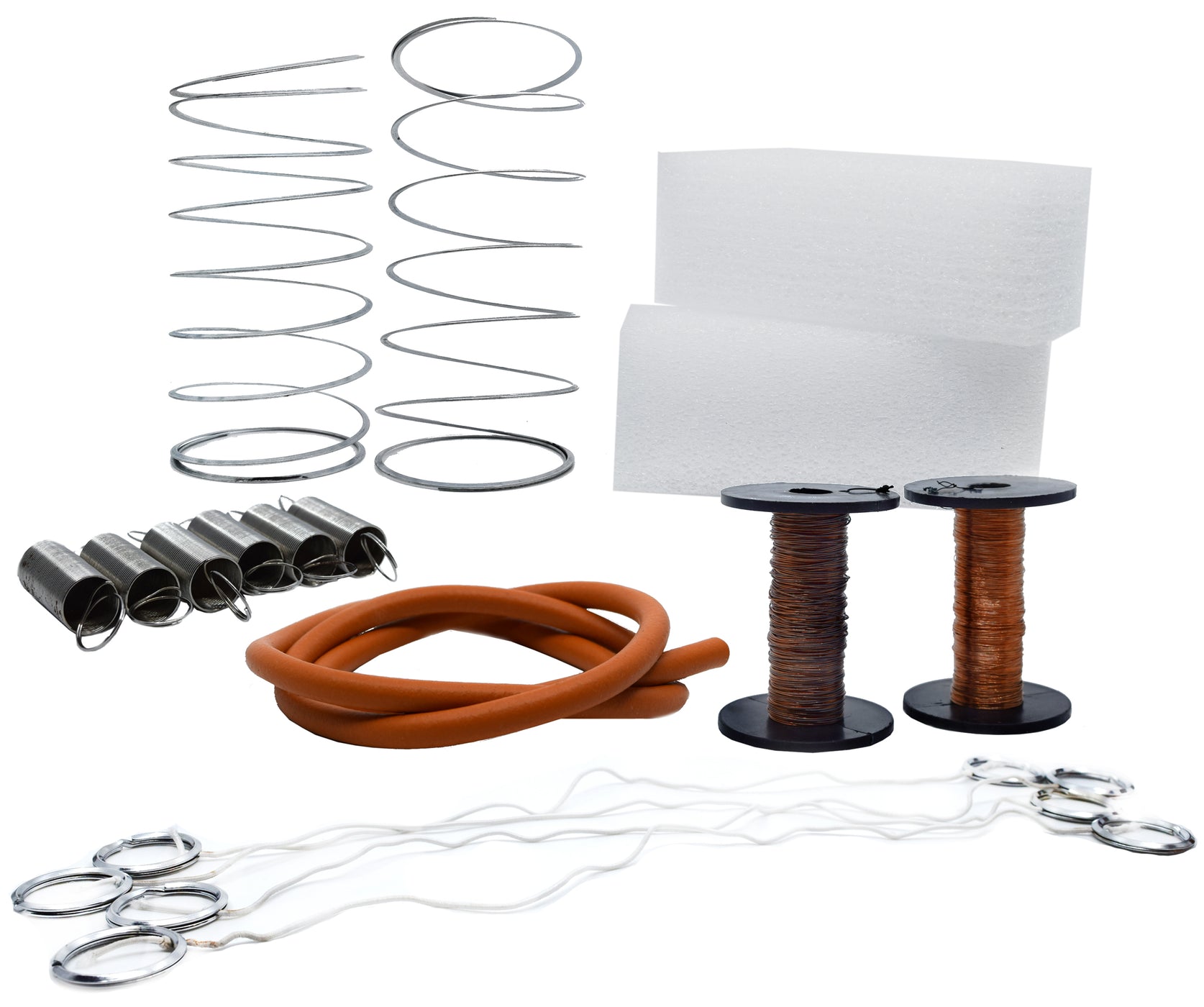 Elastic Material Kit, Elasticity Experiments (Springs, Rubber Tubing ...