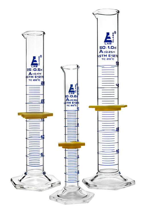 安全包测量气缸套件-10ml，25毫升和50毫升 -  ASTM，A类