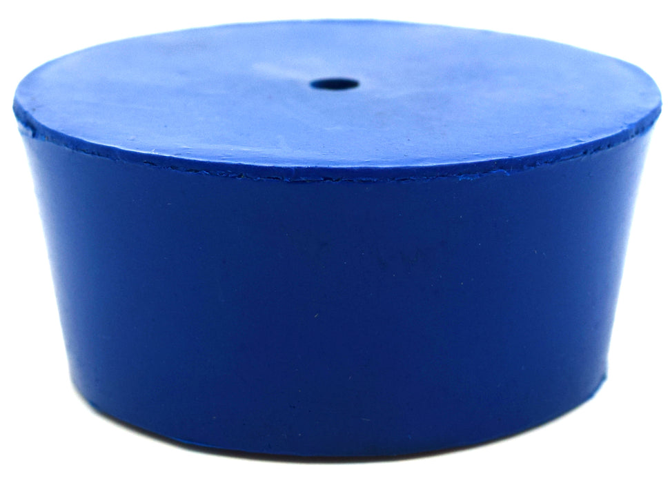 10PK氯丁橡胶塞，1孔- ASTM -尺寸:#11 - 48mm底部，56mm顶部，25mm长度