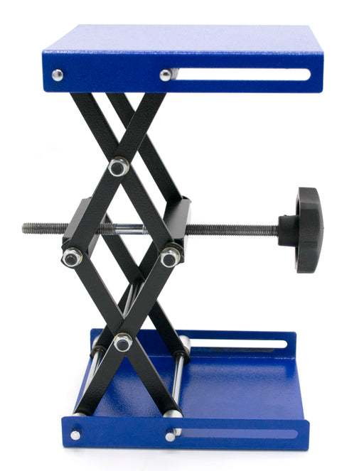 Scissor Jack Laboratory Stand with 7.75 in x 7.75 in Plate, Fully Exte —  Eisco Labs