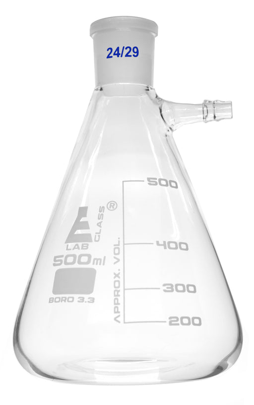 United Scientific FG5340-250 - 250ml Borosilicate Glass Filtering Flask