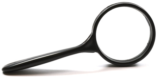 Magnifying Glass, 2.25x Magnification - Lab Quality, 2.5 diameter