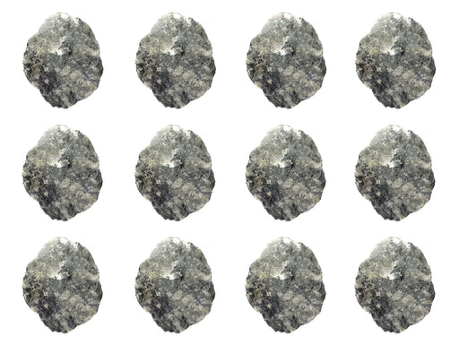 12pk Raw Labradorite，Sedimentary Rock标本 - 大约。1“  - 地质学家选择和手工处理 - 非常适合科学课堂 - 班级包-Eisco Labs欧宝体育官网进入
