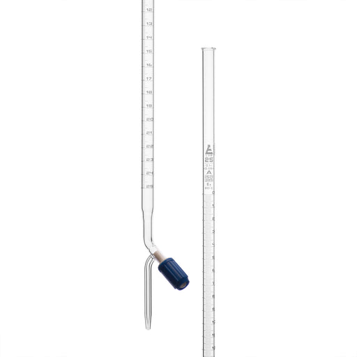 Butettes  -  PTFE Rotaflow Stopcock，A类，25毫升，白色毕业