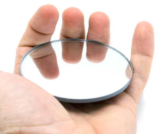 圆形凸玻璃镜 -  3“（75mm）直径 -  150mm焦距 -  3.3mm厚约。 - 艾斯科实验室欧宝体育官网进入