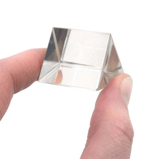 Equilateral Prism - 75mm Length, 25mm Faces - Optical Quality Glass — Eisco  Labs