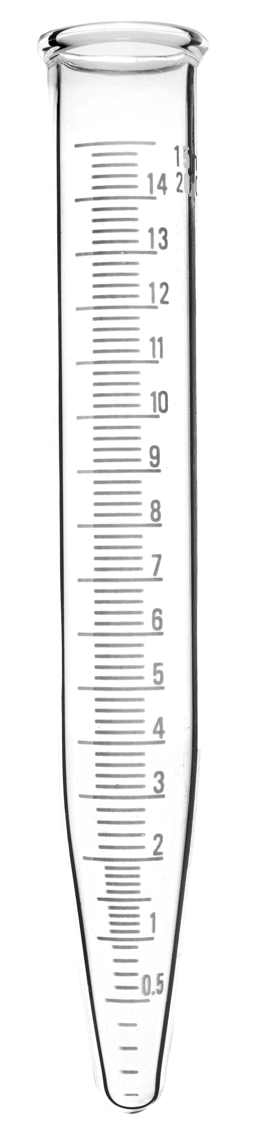 lab 50ml glass conical graduated measuring