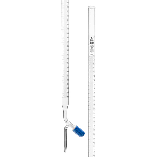 Butettes  -  PTFE Rotaflow Stopcock，B类，100毫升，白色毕业