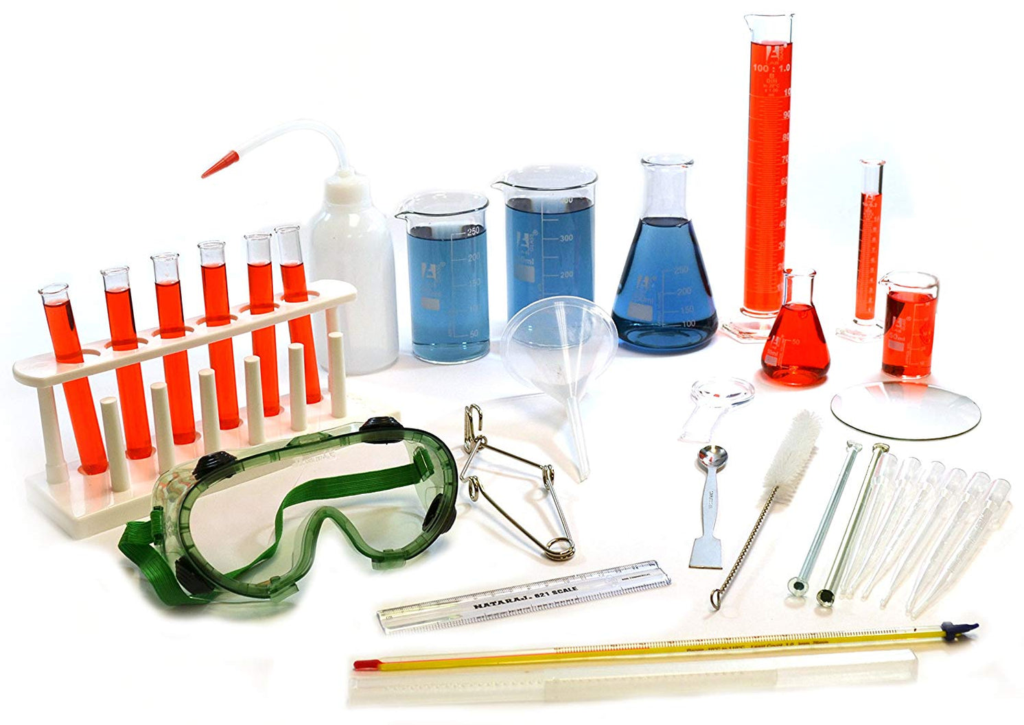 Laboratory Starter Kit - 32 Pieces - Glassware & Plasticware - Select ...