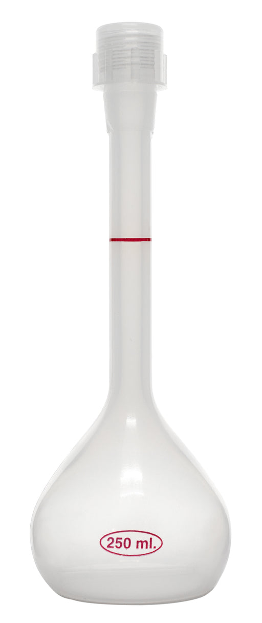 体积瓶，250ml  - 聚丙烯，带螺旋帽 - 可高压灭菌 - 艾斯科实验室欧宝体育官网进入