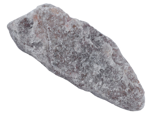 原始石英岩，变质岩样品。手样品。大约3英寸