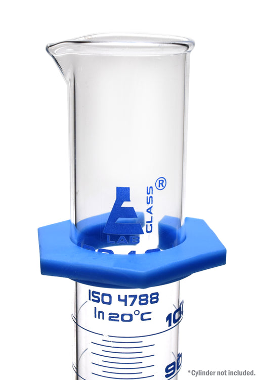 10PK气缸保护器，适合100ml测量气瓶 - 六角形ABS形状，塑料 - 包装包装盒 - 艾斯科实验室欧宝体育官网进入
