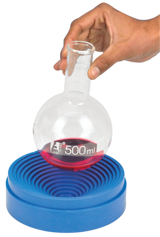 圆形烧瓶架，5cm直径-硅-适合容量高达10升的烧瓶-Eisco实验室欧宝体育官网进入