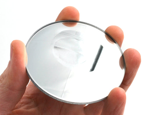 圆形凸玻璃镜 -  3“（75mm）直径 -  75mm焦距 -  2.8mm厚约。 - 艾斯科实验室欧宝体育官网进入