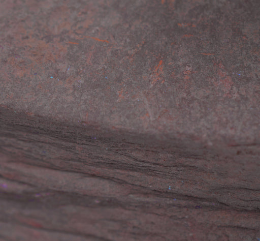 原始红色板岩、变质岩样本-手工样本-约3“