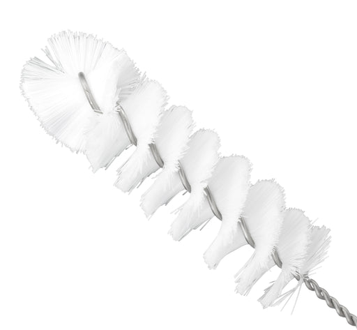 1pc Polyamide Cleaning Brush, Nordic White Crevice Cleaning Brush