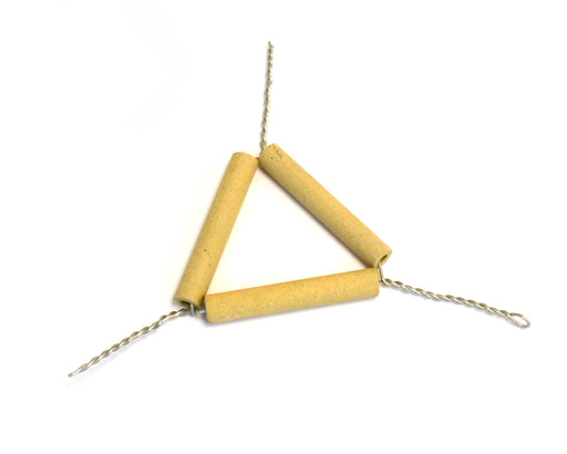 粘土管三角形，6cm(2.36“)-在高温下保持物体-埃斯科实验室欧宝体育官网进入