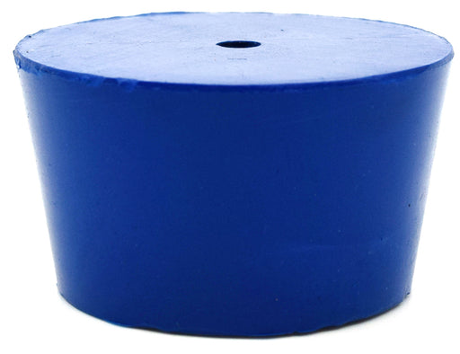 10PK氯丁橡胶塞，1孔- ASTM -尺寸:#8.5 - 36mm底部，43毫米顶部，25毫米长度