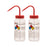 2PK性能塑料洗瓶，丙酮，500毫升 - 标记（4种颜色）