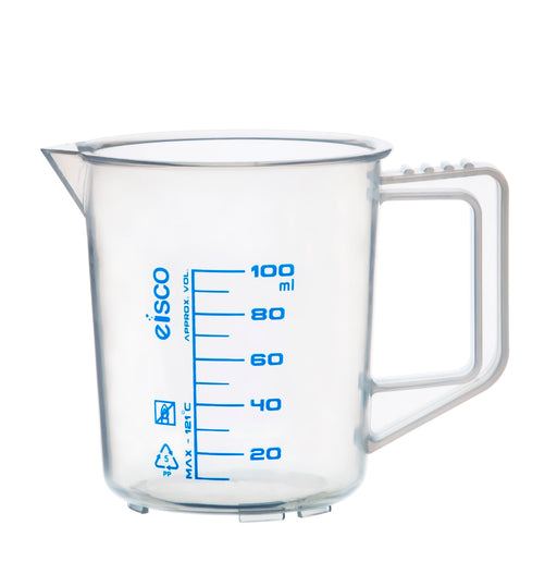 Measuring Jug, 1000ml, TPX Plastic, Spout, Blue Printed Graduations —  hBARSCI