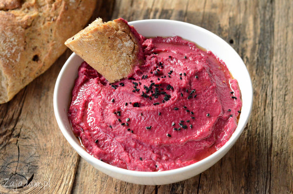 Beet hummus