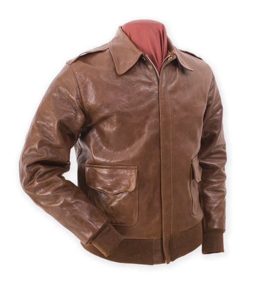 EASTMAN LEATHER HORSEHIDE JACKET - Flying Type A-2 Monarch Mfg. Contra ...