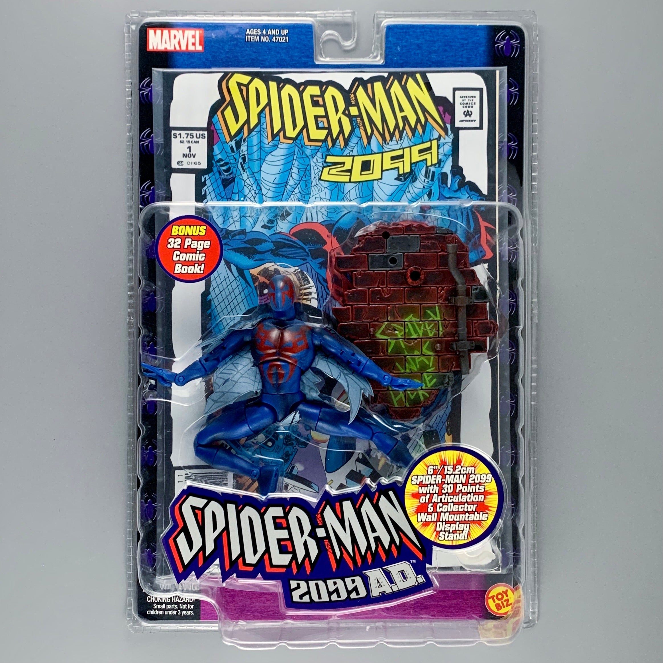 Spider-Man 2099 1 - Toy Biz Variant - Action Figure Sealed - 1904 Comics