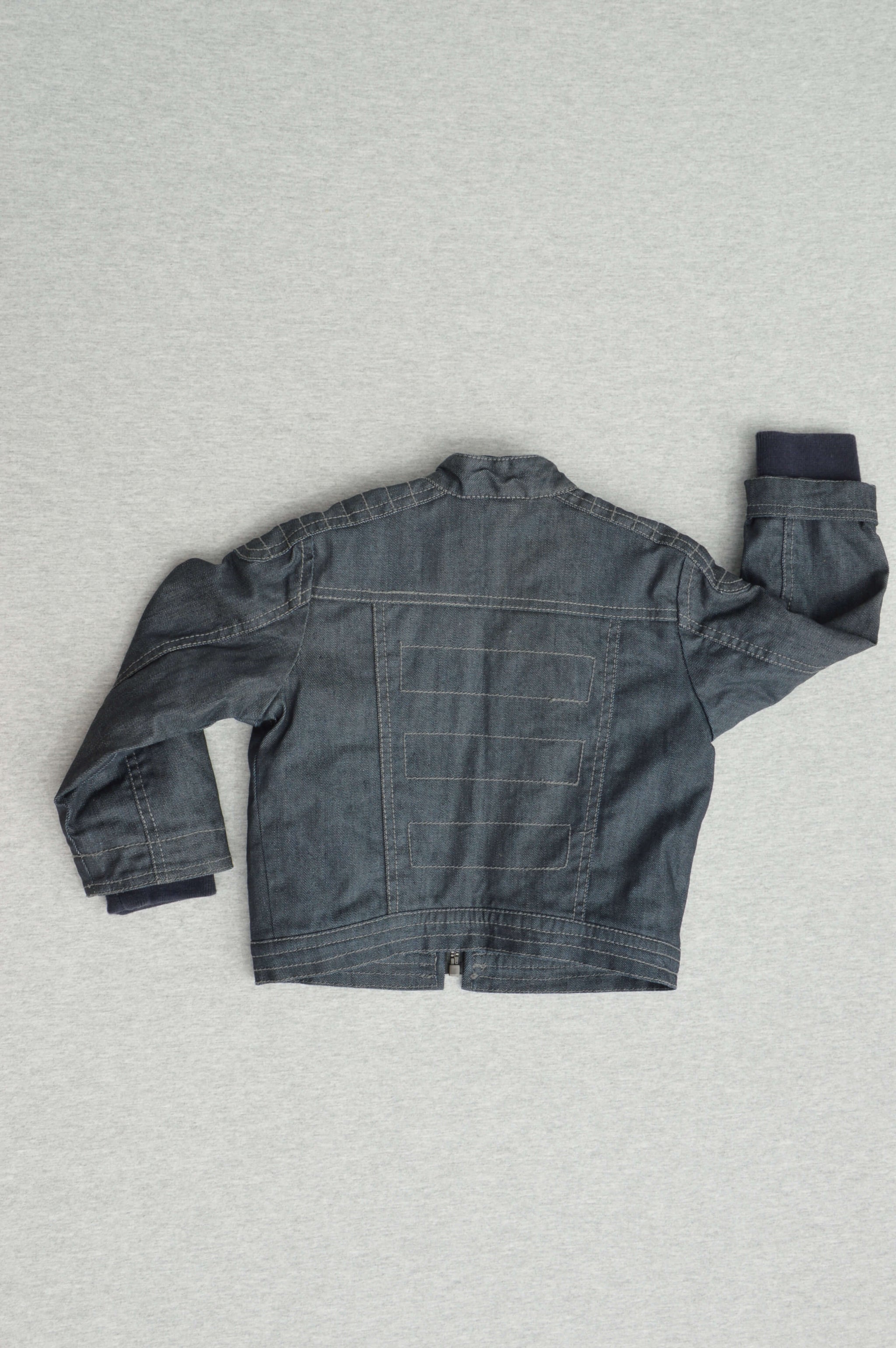 zara denim bomber jacket