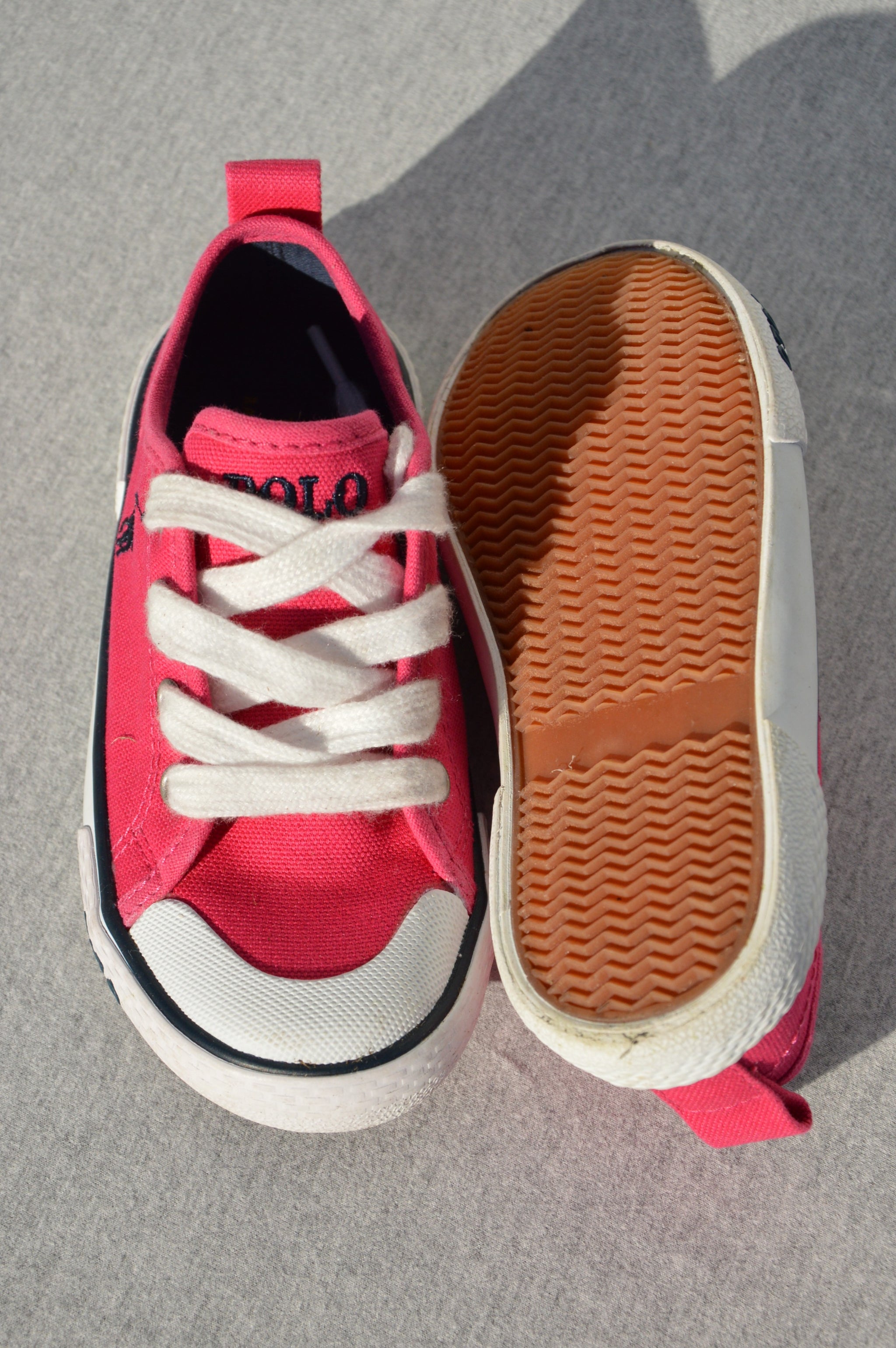 ralph canvas shoes