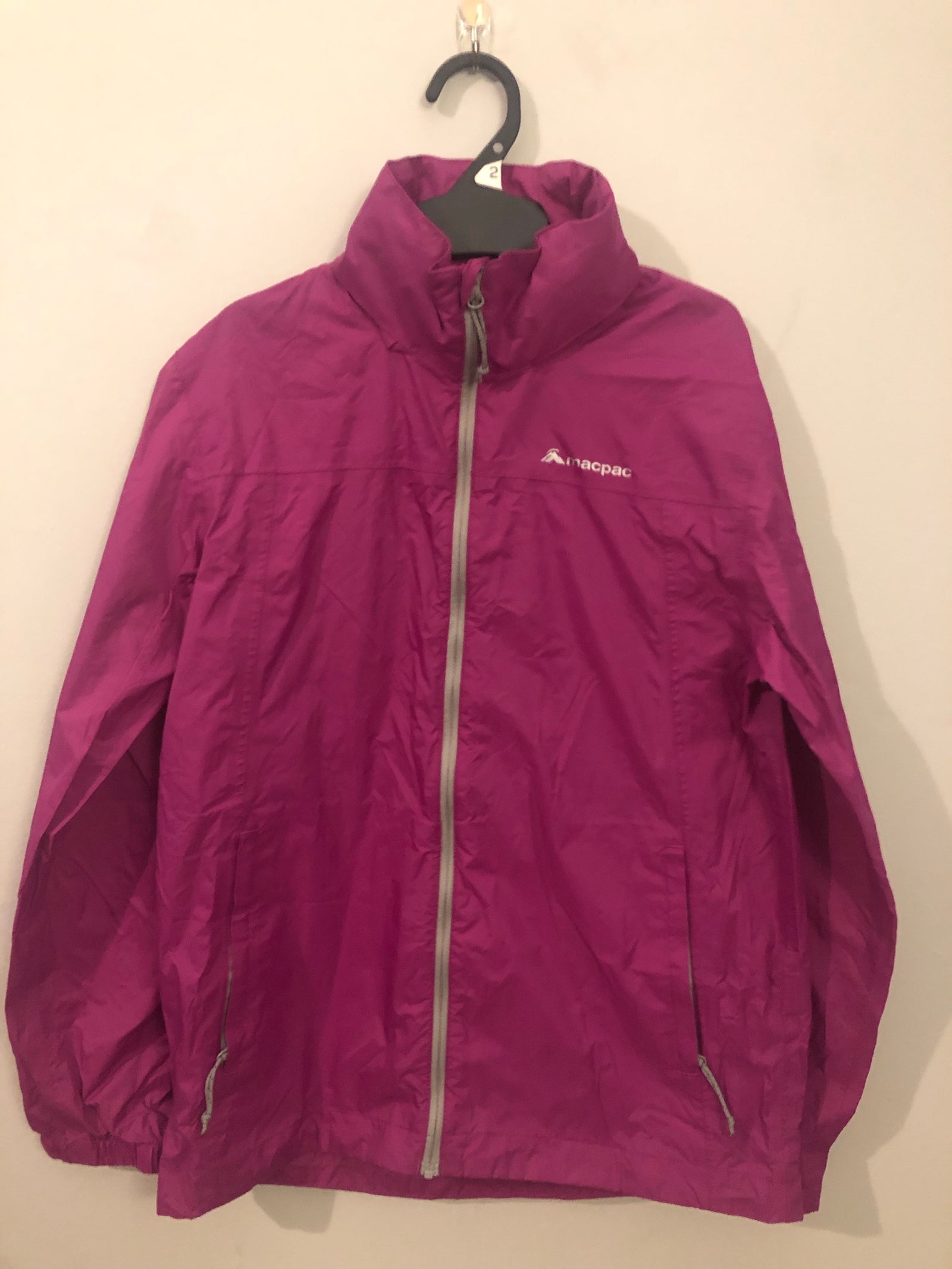 Macpac - Purple Raincoat. Size 10y - Charlie & Flo's