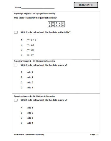 3rd Grade » 3rd Grade Math Staar Test Practice Worksheets  Printable Worksheets Guide for 