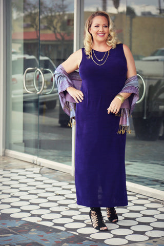 amethyst purple plus size clothing