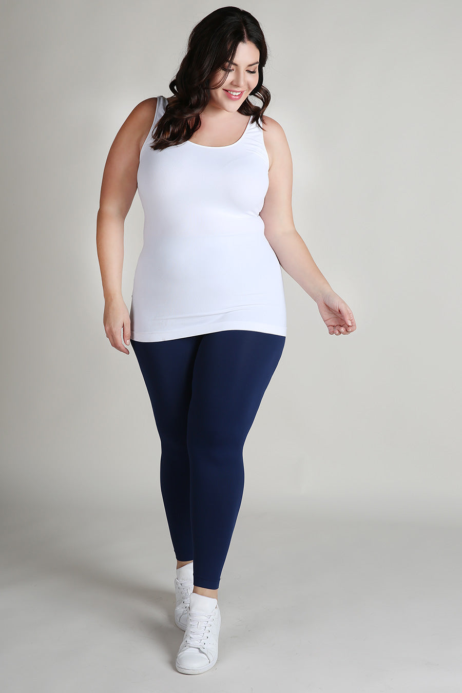 Nikibiki White Seamless Tank Top