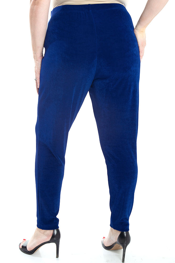 Vikki Vi Classic Royal Blue Slim Leg Pant