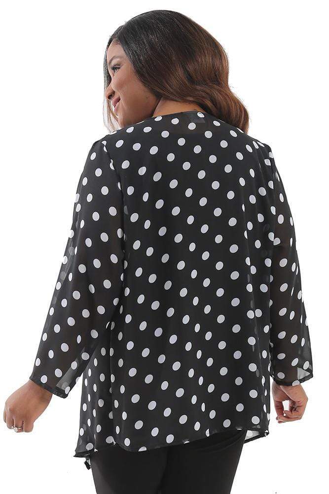 Vikki Vi Polka Dot Swing Cardigan