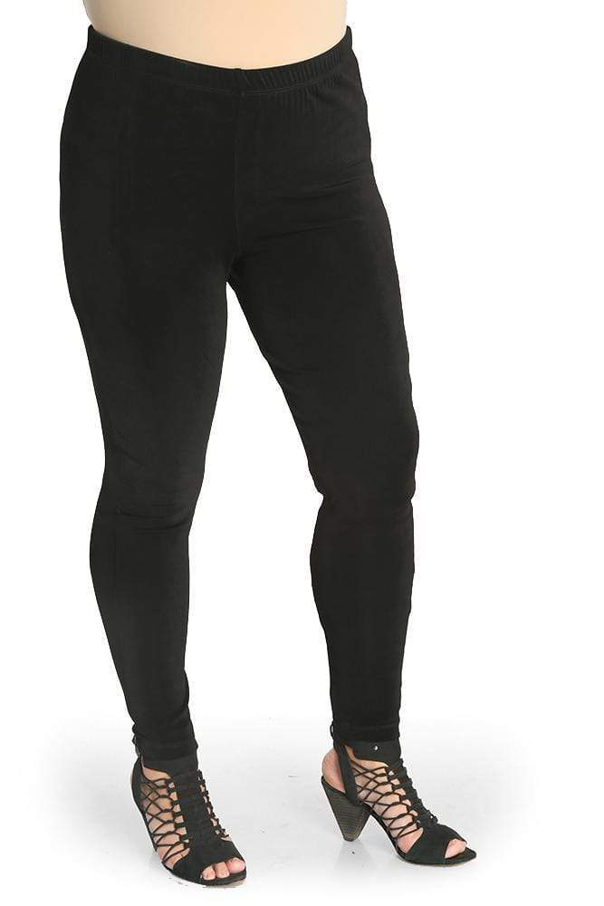 Vikki Vi Classic Black Petite Slim Leg Pant