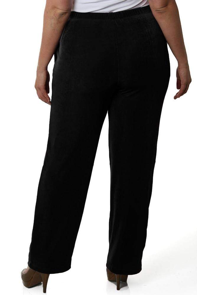 Vikki Vi Classic Black Tall Pant w/ Pockets