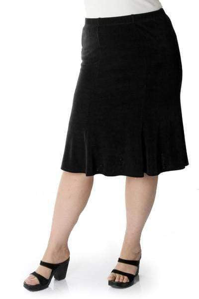 Vikki Vi Classic Black Flip Skirt