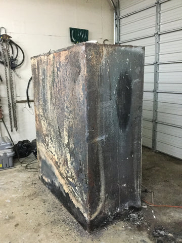 gun safe after house fire