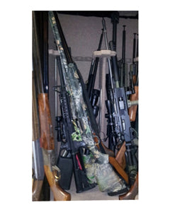 gun safe gun rack