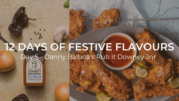 12 Days of Festive Flavours - Danny Balboa Banner