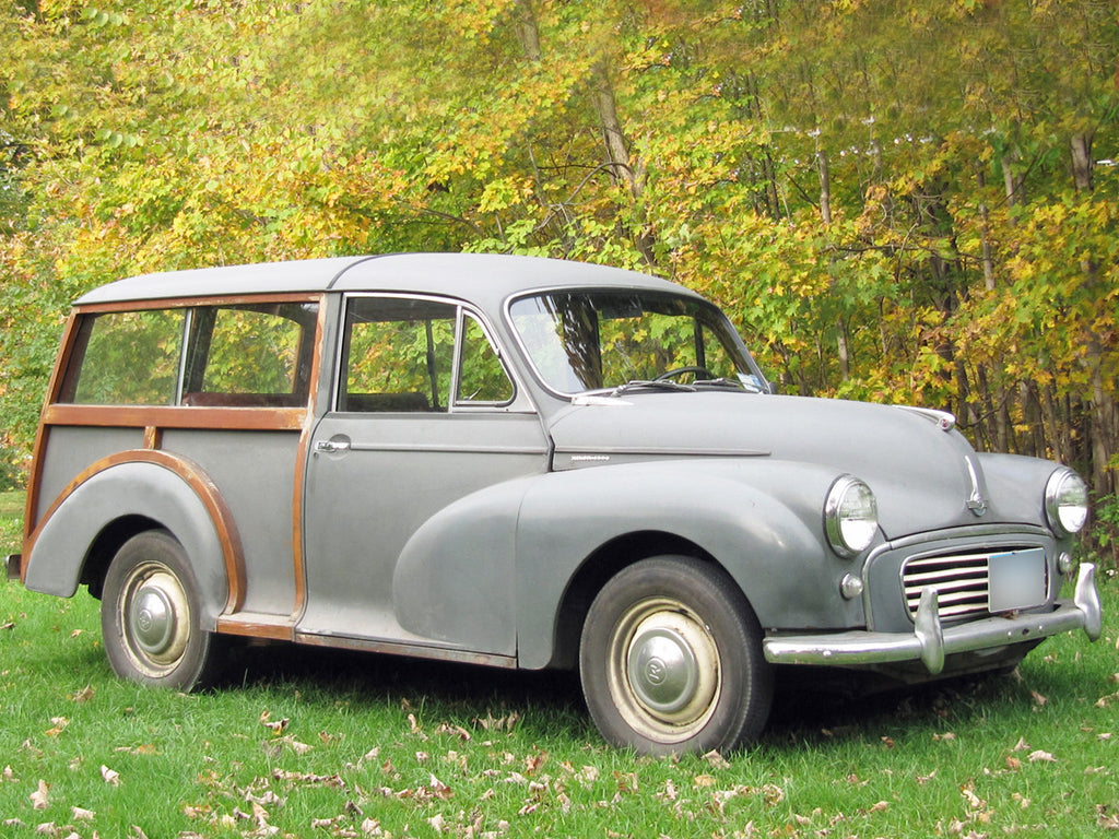 morris minor traveller car cover