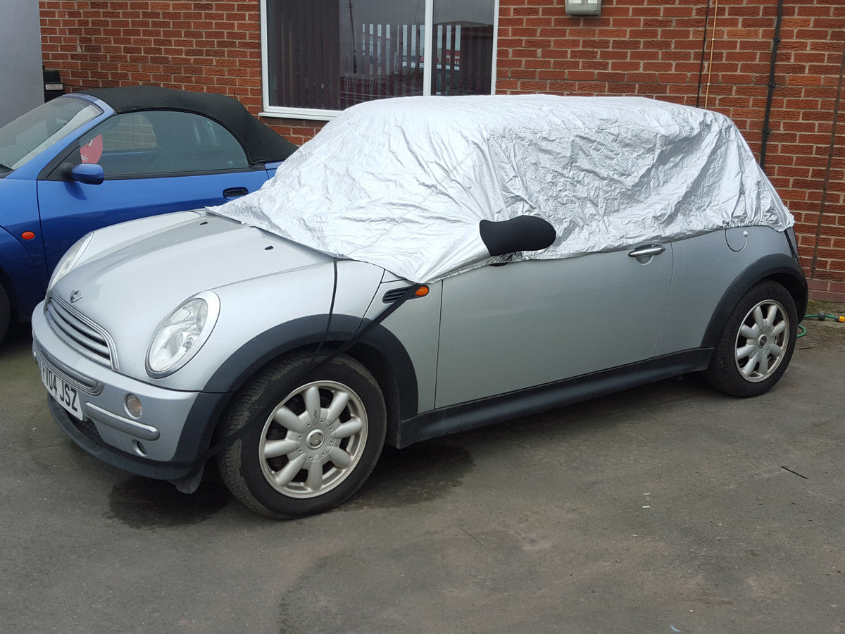 Half Size Car Covers car makes - mini