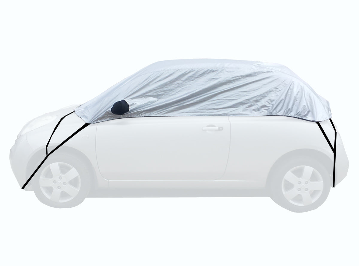 Toyota Aygo 1 half car cover - Externresist® outdoor use