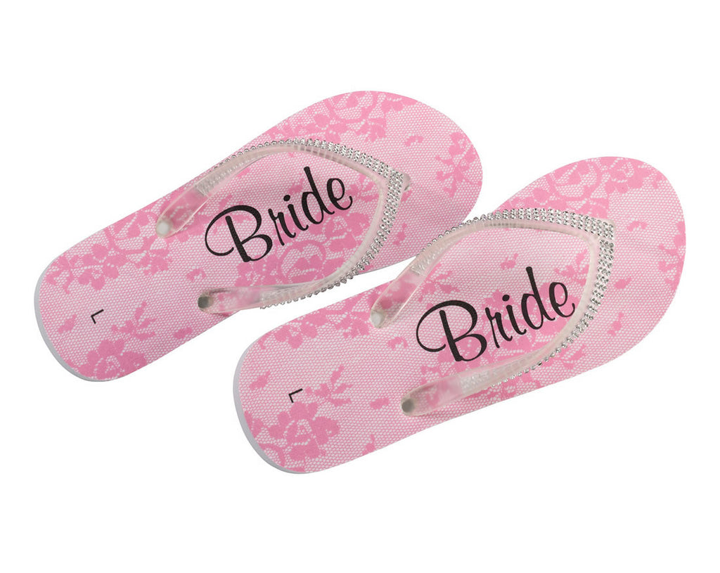 george bridesmaid flip flops