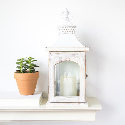 rustic lantern dcor