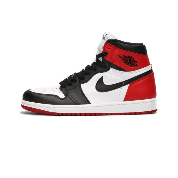 Air Jordan 1 Retro High OG 'Black Toe' (White/Varsity Red/Black ...