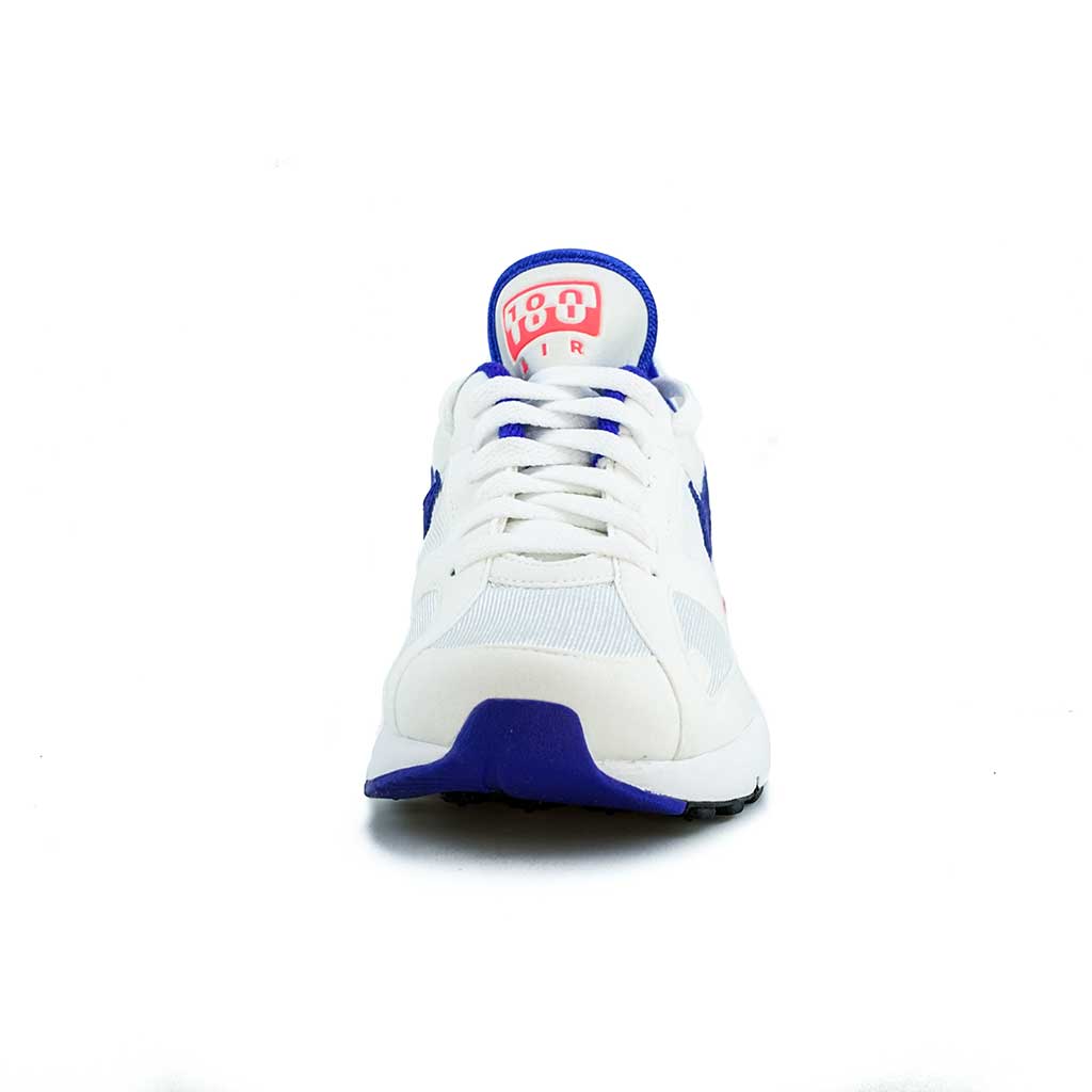 nike air max 180 in white/ultramarine-solar red